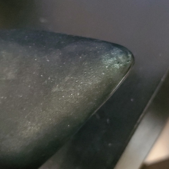 Black suede like Aldo heels - Picture 4 of 5